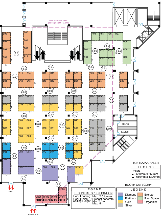 Booth Layout
